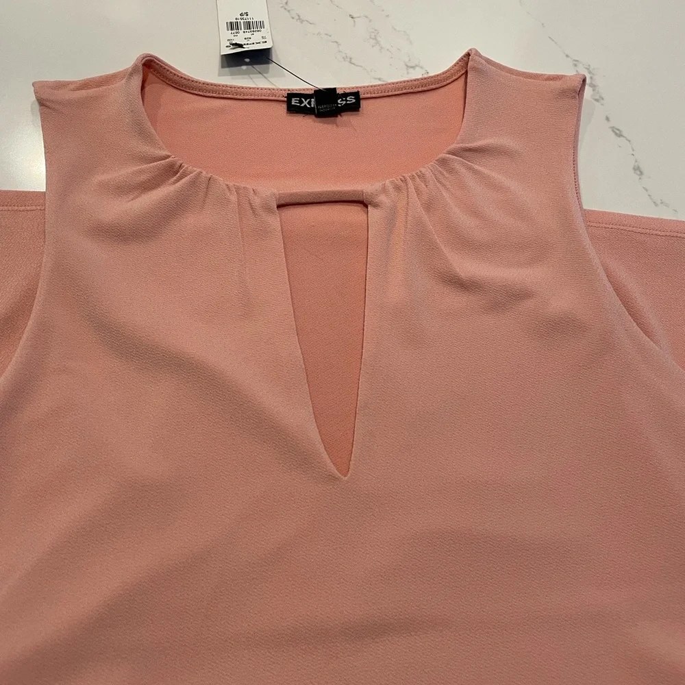 Express Cami Pink Size Small NWT - Picture 5 of 7